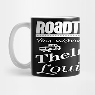 Road Trip Thelma & Louise - white Mug